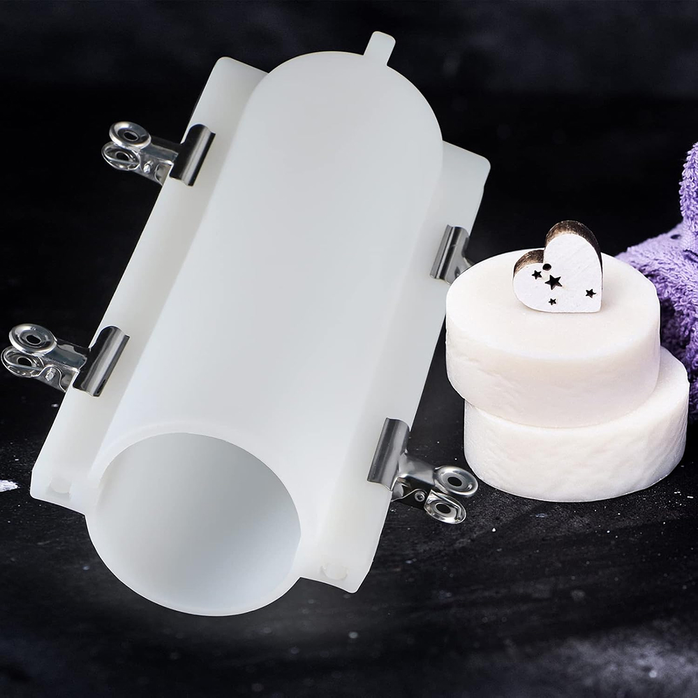 Big Cylinder Tube Soap Mold wi - огляд і ціна Soap Making Kit For Beginners