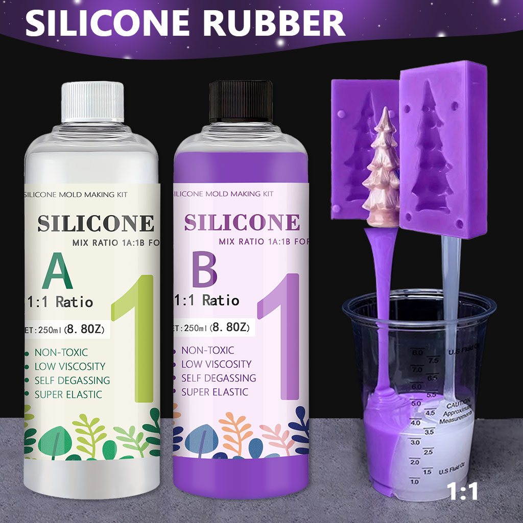 17.6oz Purple Liquid Silicone  - огляд і ціна Soap Making Kit For Beginners