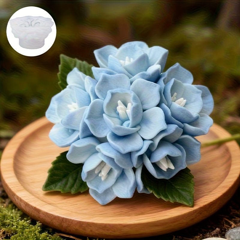 1 Hydrangea Candle Silicone Mo - огляд і ціна Soap Making Instructions