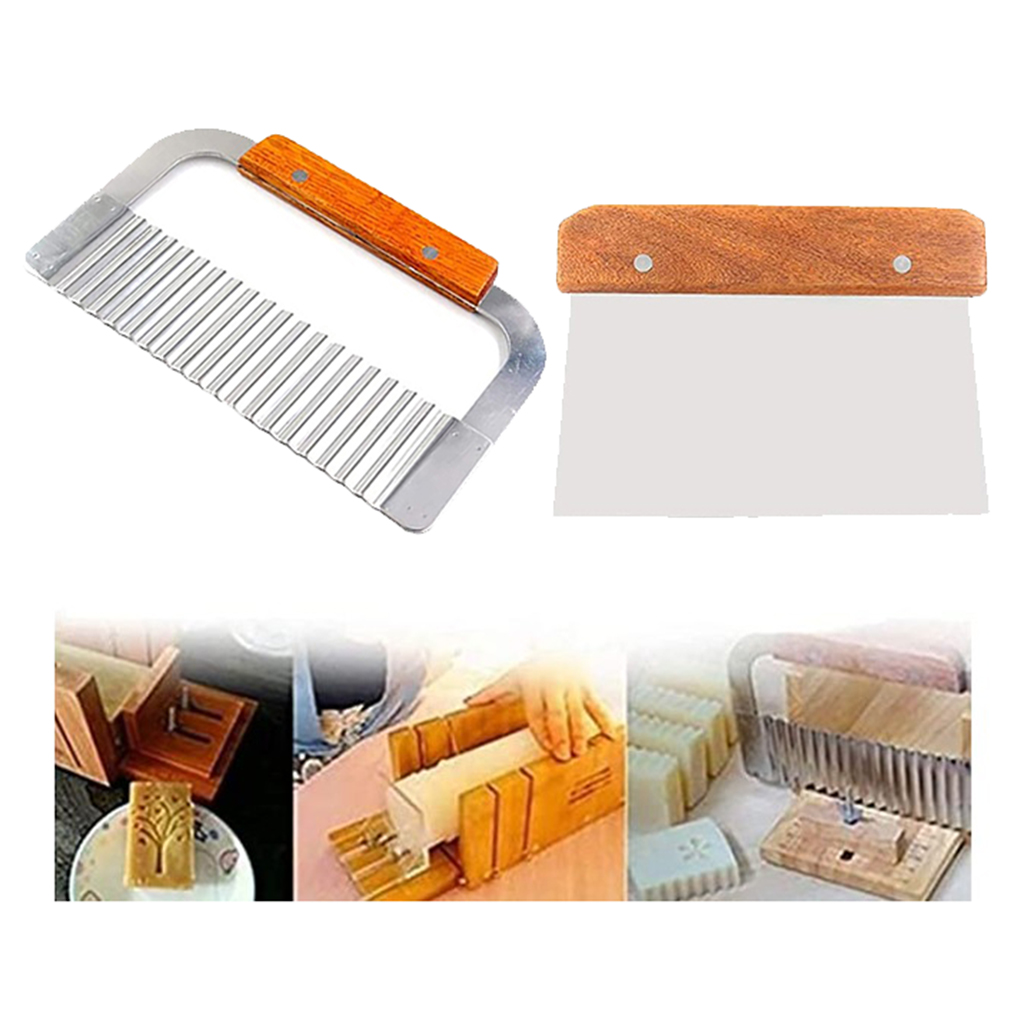 2 Pack Stainless Steel Wavy &  - огляд і ціна Soap Making Kit For Beginners
