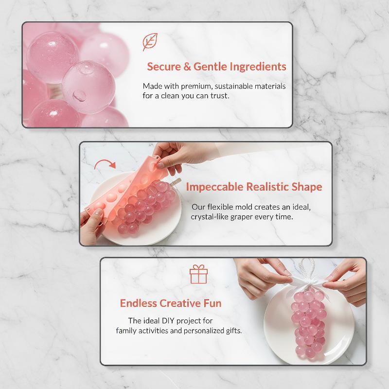 Silicone Grape Ball Molds Easy - огляд і ціна Soap Making Kit For Beginners