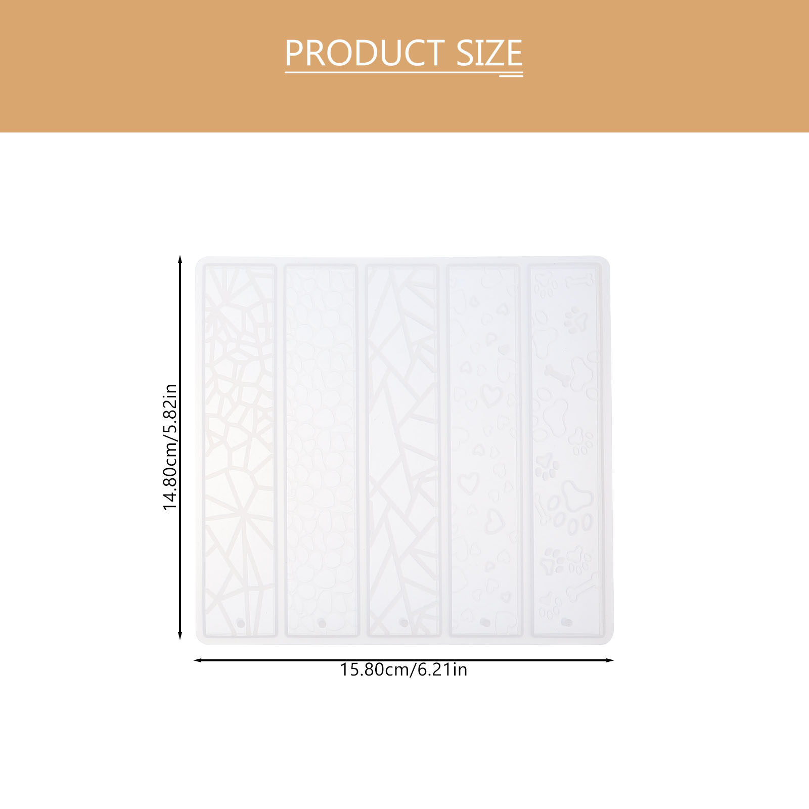 2Pcs Rectangle Silicone Bookma - огляд і ціна Soap Making Ins